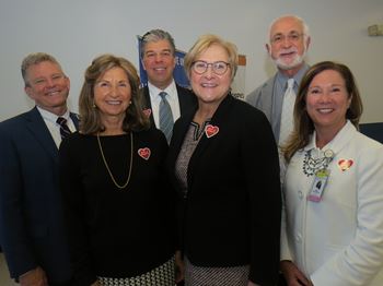 Bridgeport Hospital Leaders and Simin Allison