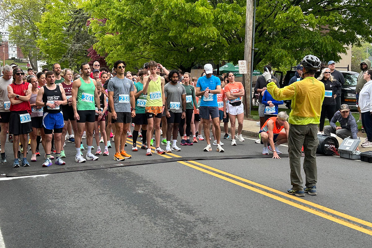 Runners at the starting line