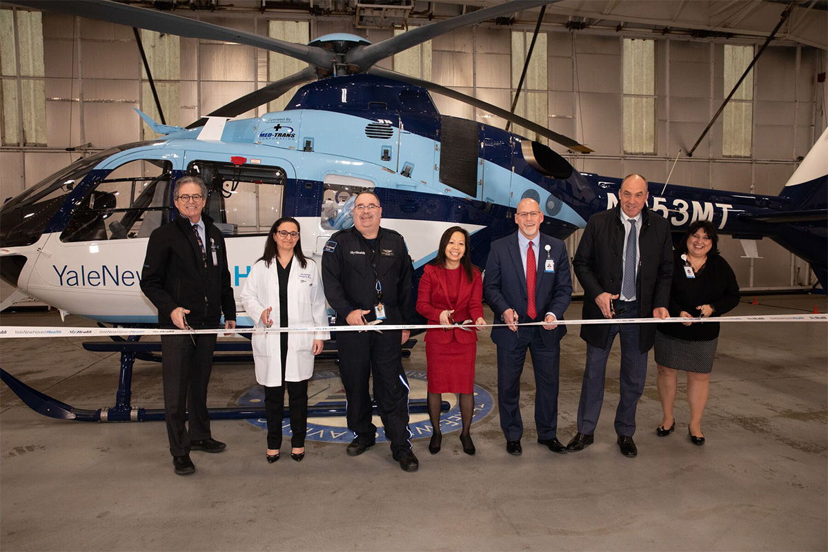 SkyHealth 2 ribbon cutting