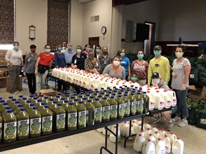 Bridgeport Hospital Food Bank Volunteers