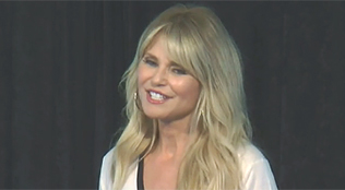 christy brinkley - rose of hope luncheon
