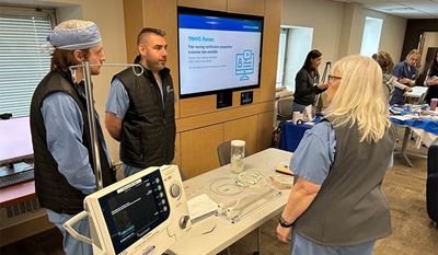 Staff and physicians at Bridgeport Hospital