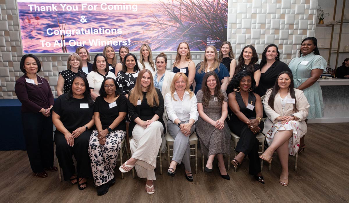 Bridgeport Hospital nurses and staff members