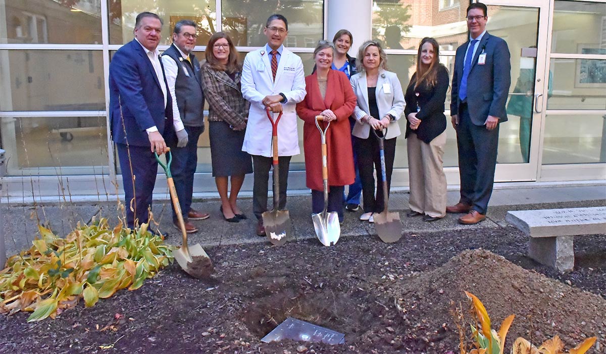 Westerly Hospital leaders and staff 